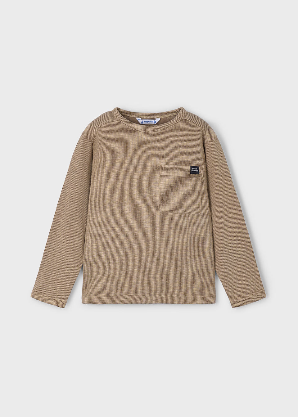 Knit Tee - Caramel