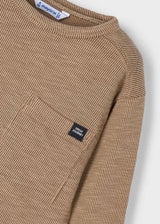 Knit Tee - Caramel