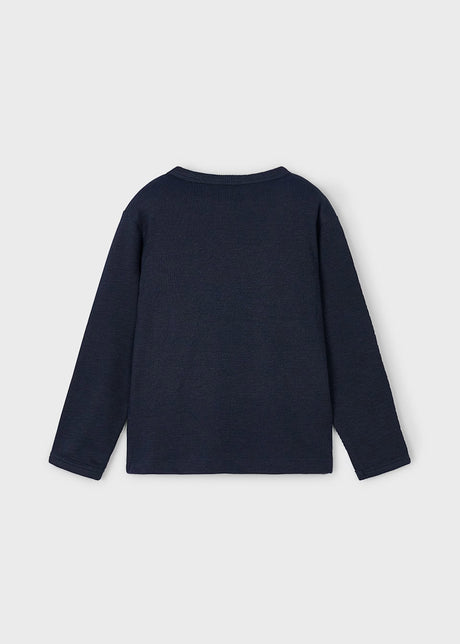 Knit Tee - Navy