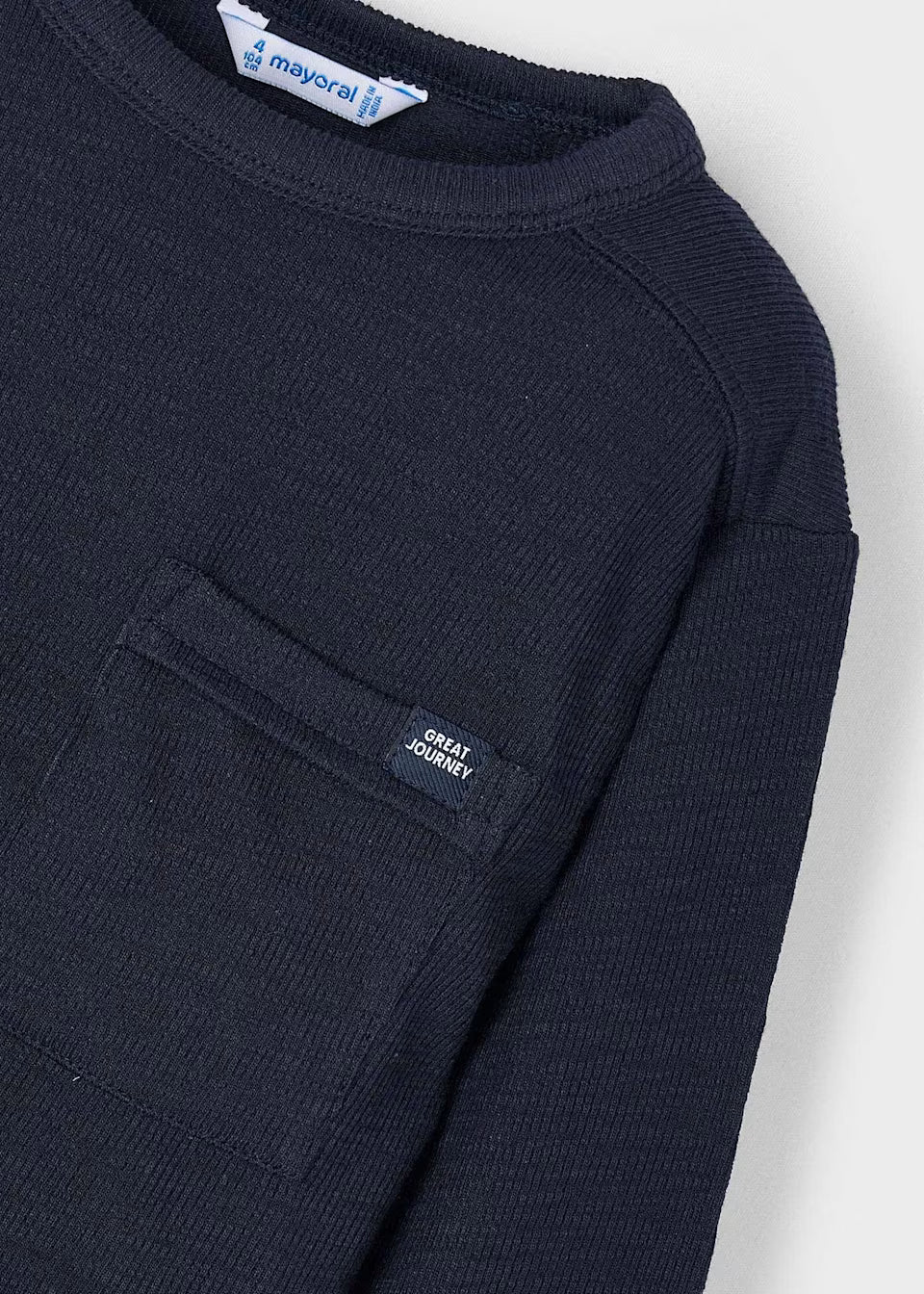 Knit Tee - Navy