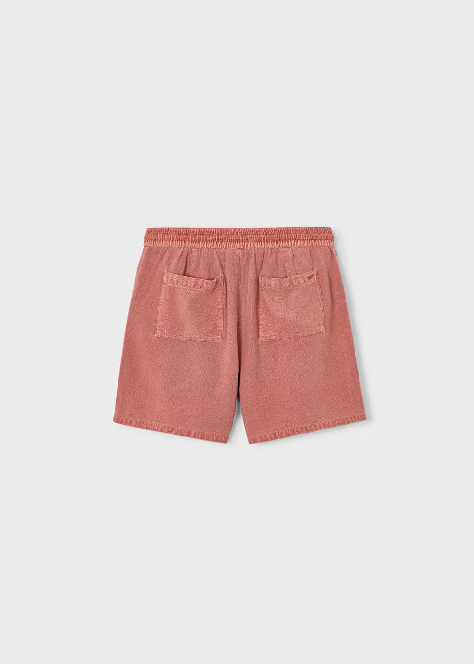 Linen Shorts - Red