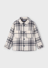 Plaid Overshirt - Grey