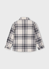 Plaid Overshirt - Grey