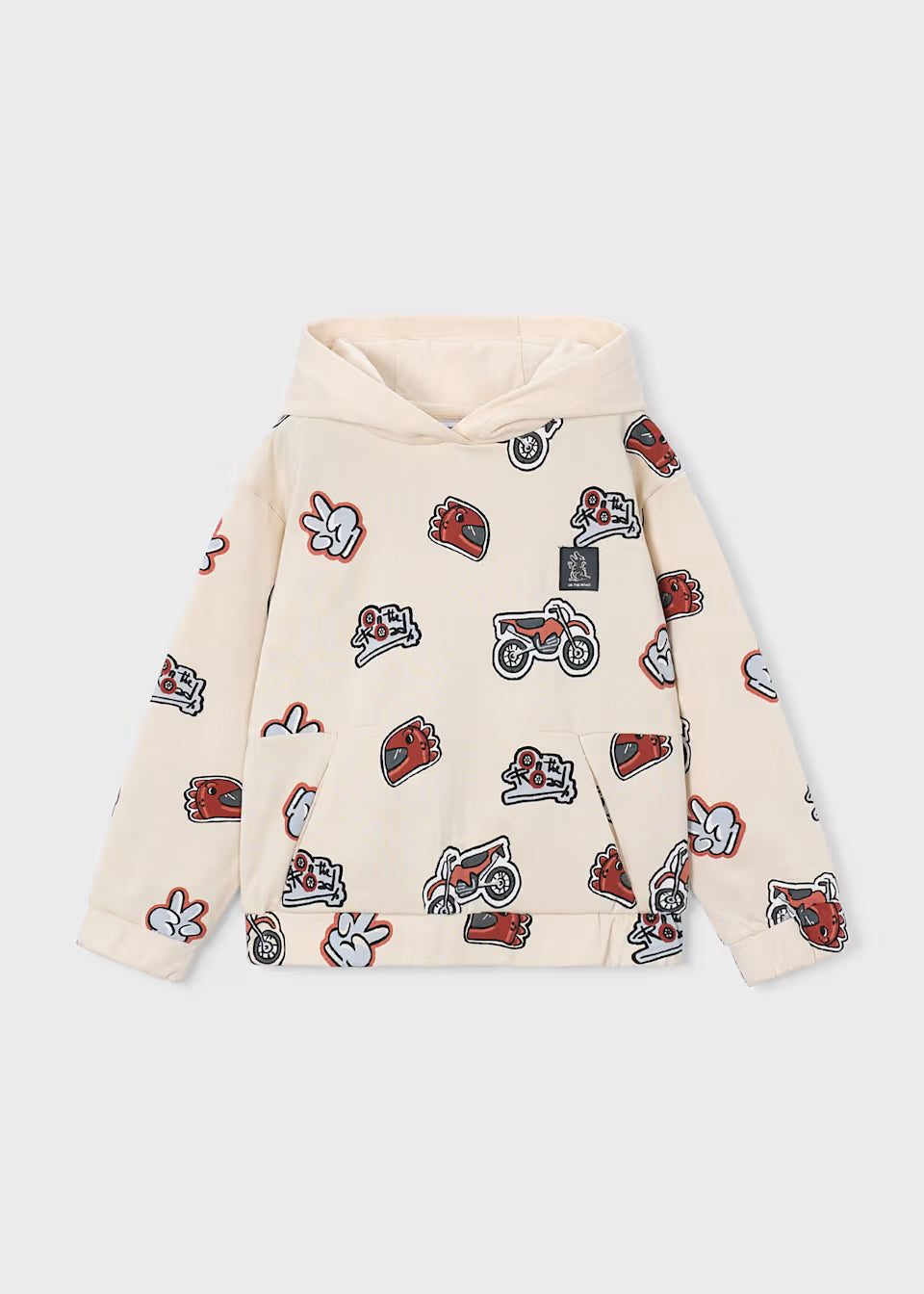 Graphic Pullover - Stickers