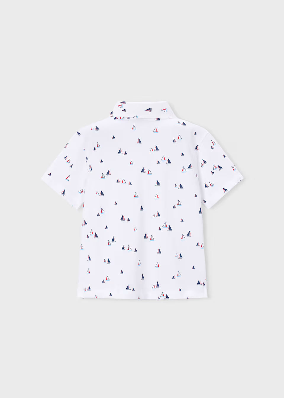 Short Sleeve Polo - Sailboats