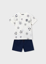 Graphic Tee and Shorts - Soccer