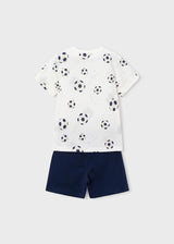 Graphic Tee and Shorts - Soccer