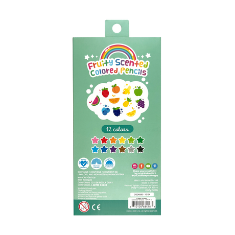 Yummy Yummy Scented Colored Pencils