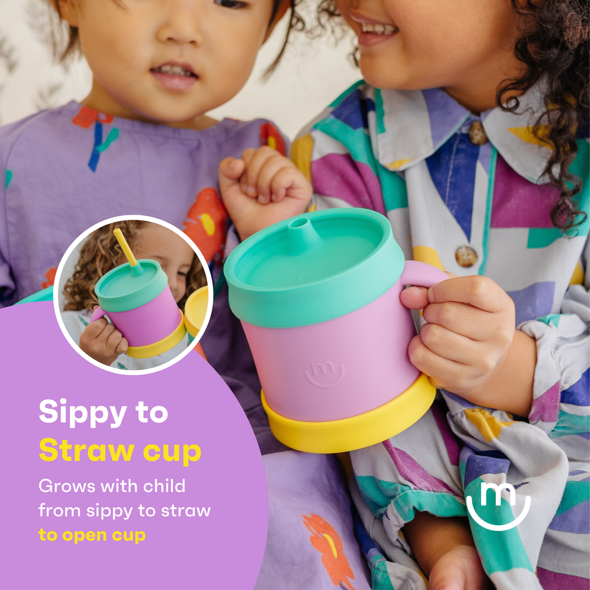 The Everything Sippy - Peach