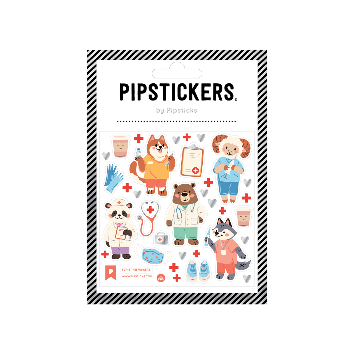 Pipstickers - Fur-st Responders