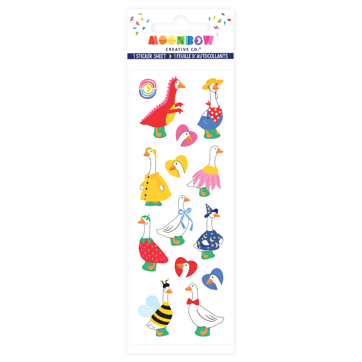 Moonbow Creative Co Stickers - Porch Geese