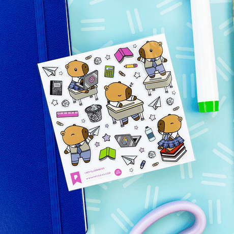 Pipstickers - Capy Classmates