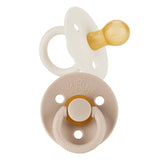 Itzy Soother Natural Rubber Paci Set - Harbor + Coast