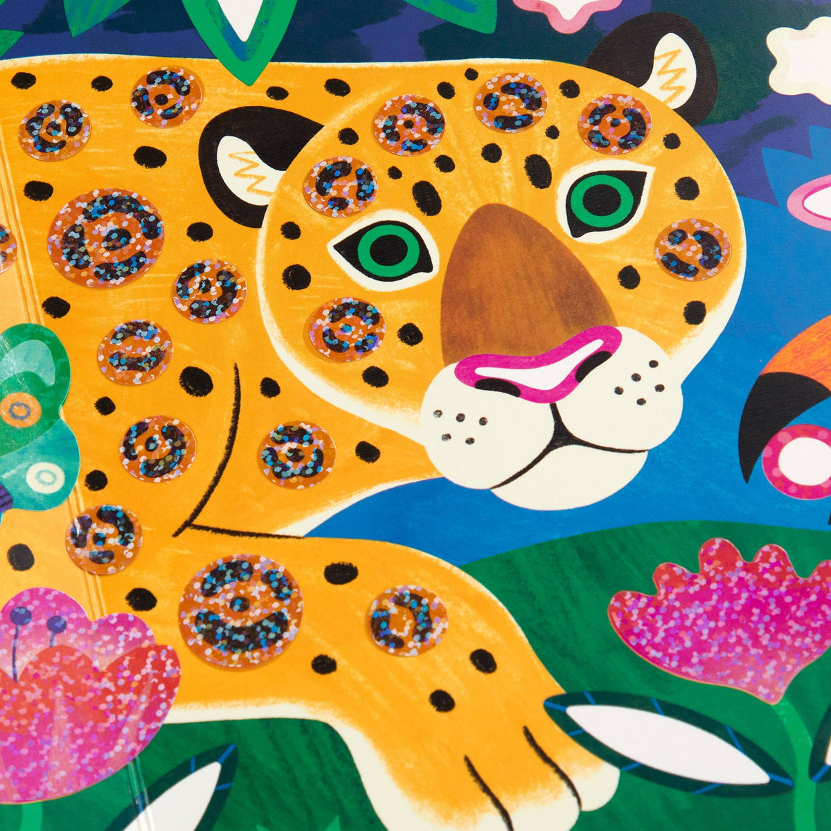 Sticker Sparkle Poster Activity Kit - Rainforest Life