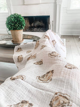 Muslin Swaddle - Oyster