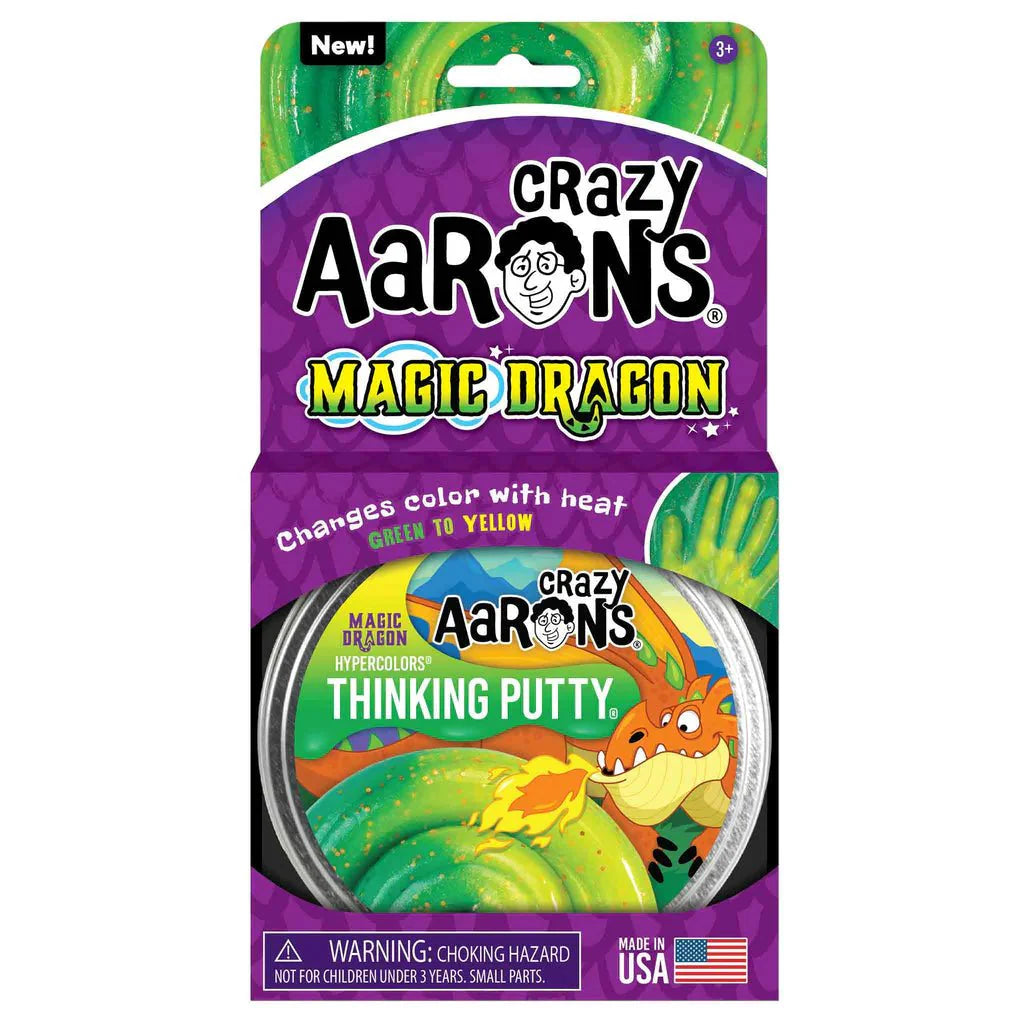 Crazy Aaron's Thinking Putty 4" Tin - Magic Dragon FINAL SALE