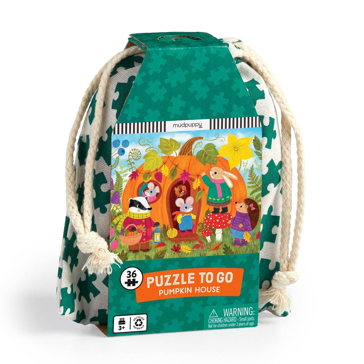 36 Piece Puzzle to Go - Pumpkin House