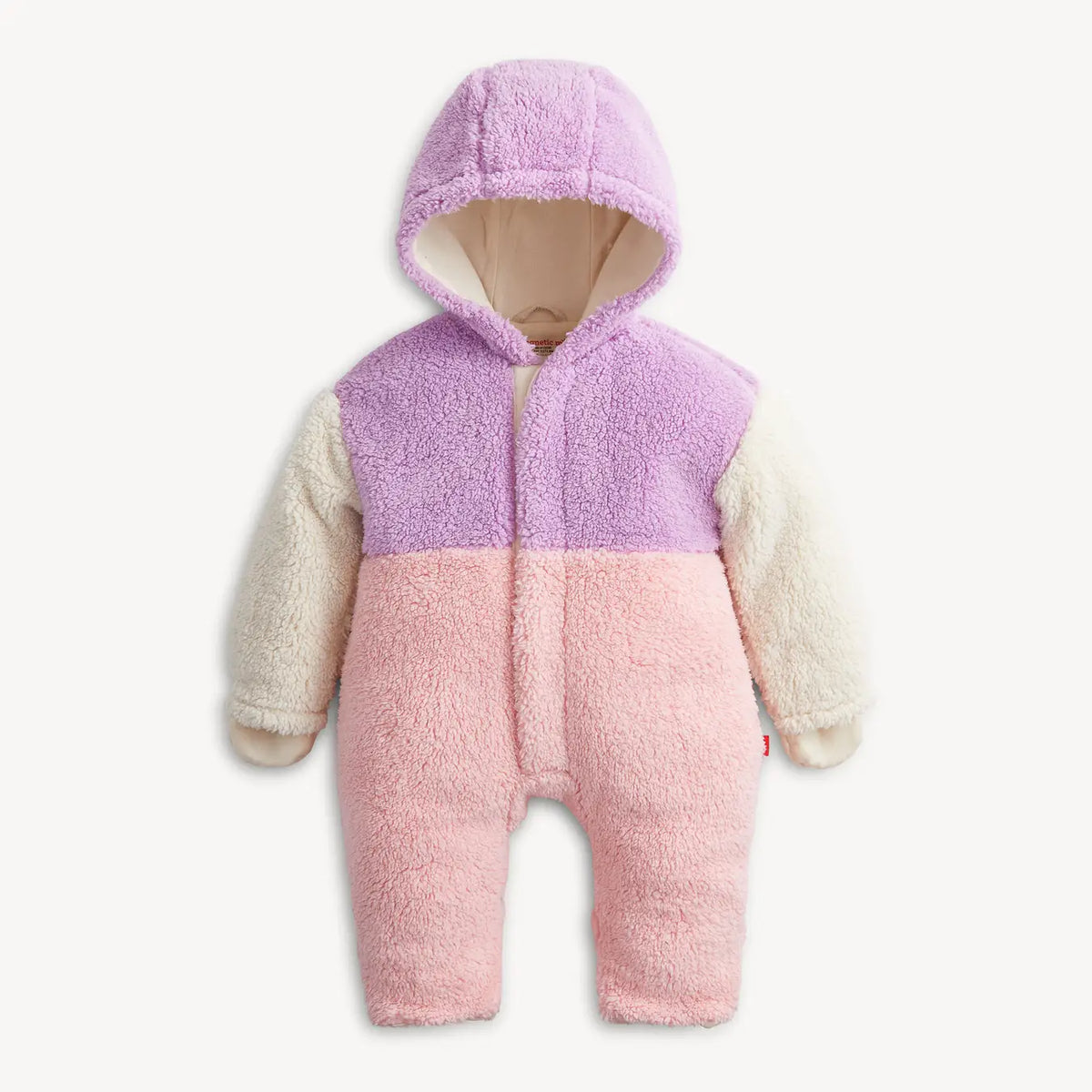 Magnetic Me Sherpa Pram - Pink Colorblock