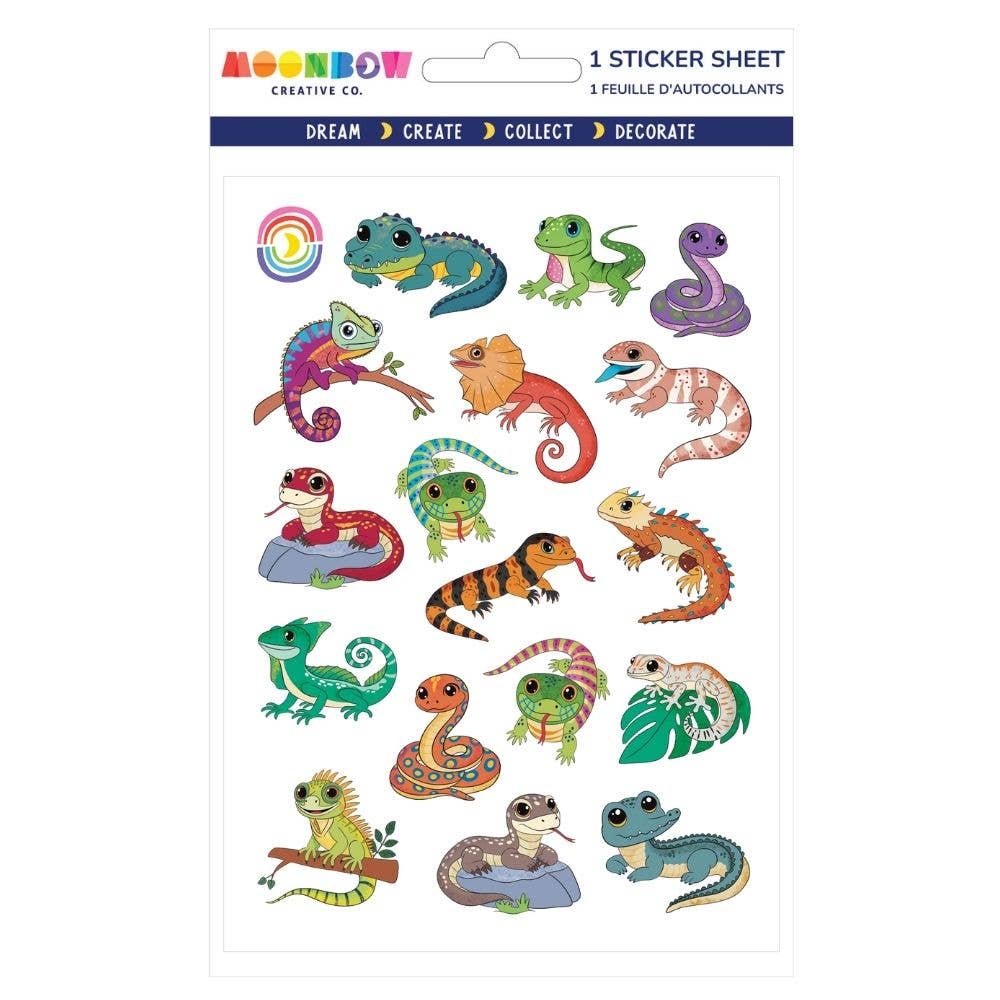 Moonbow Creative Co Stickers - Reptile Life