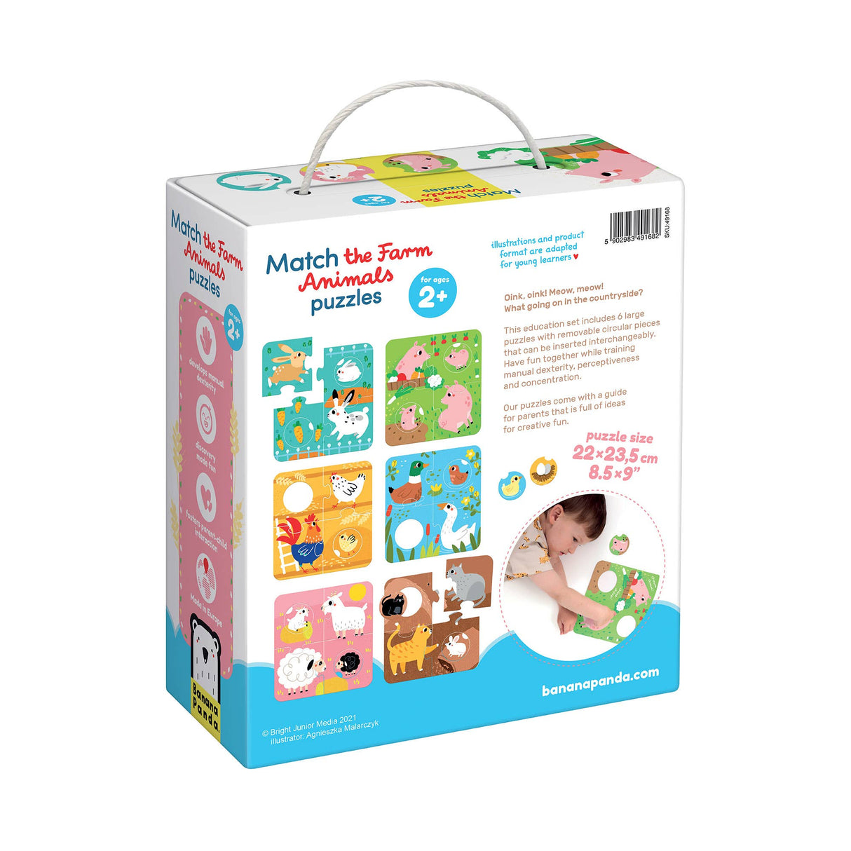 Matching Puzzles - Farm Animals