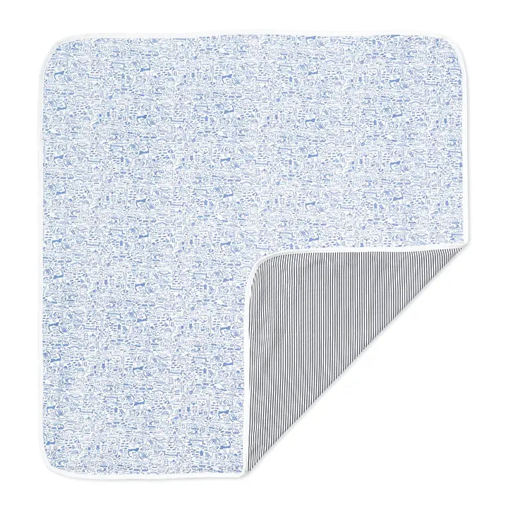 Cape Cod Blanket - Sailor Blue