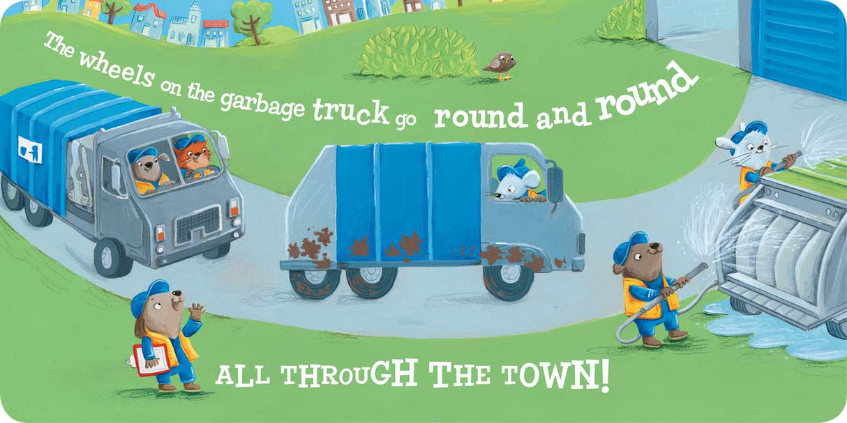 Wheels on the Garbage Truck