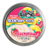 Crazy Aaron's Thinking Putty 2.75" Tin - Scentsory Peach Ring