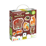 Progressive Puzzles - Forest Animals