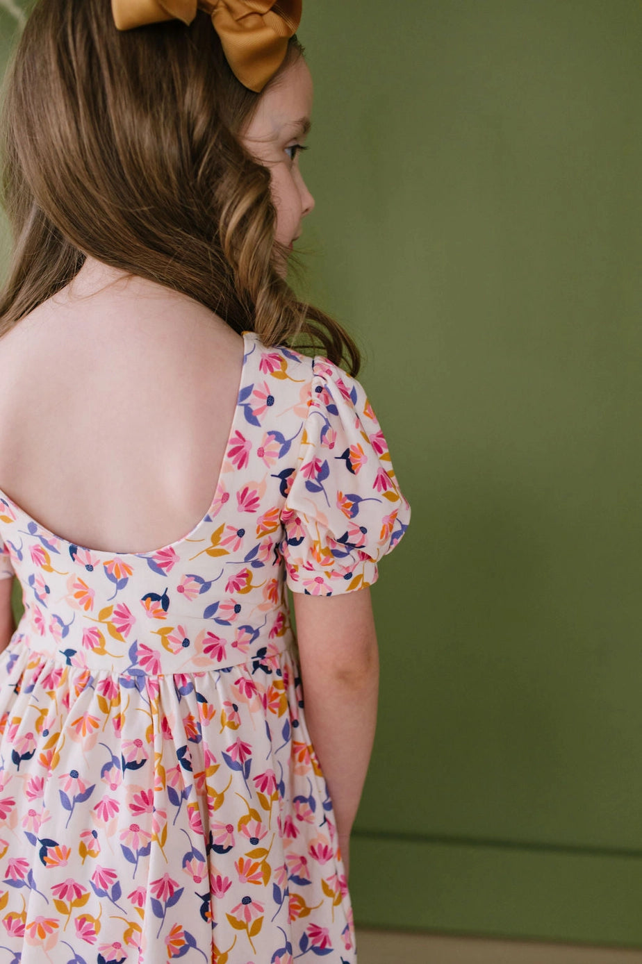Puff Dress - Autumn Bloom FINAL SALE