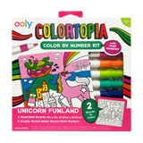 Colortopia Color by Number - Unicorn Funland