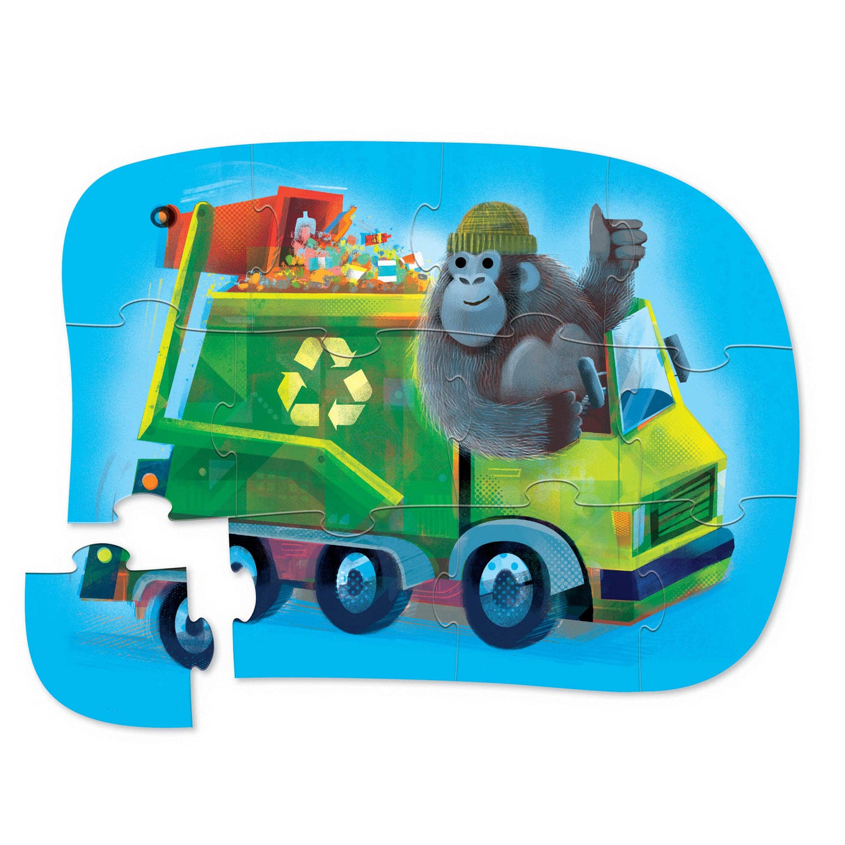 12-Piece Puzzle - Go Gorilla