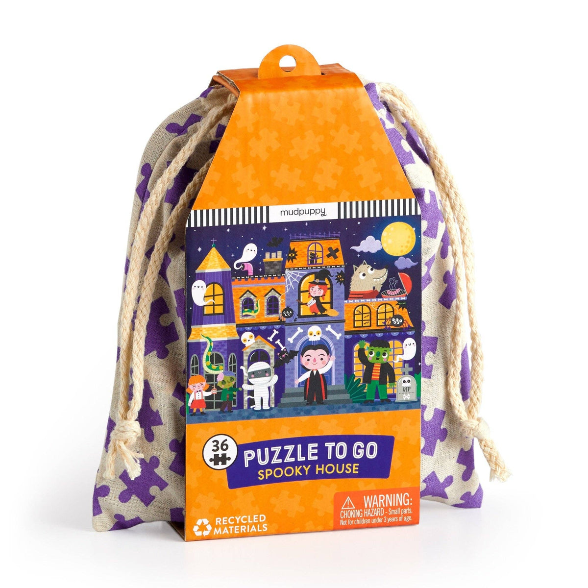 36 Piece Puzzle to Go - Spooky House