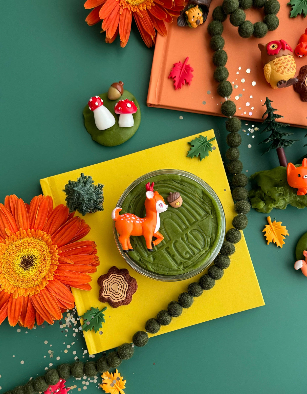 KidDough Play Kit - Forest Friends