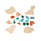 Dinosaur Shaped Progressive Puzzles