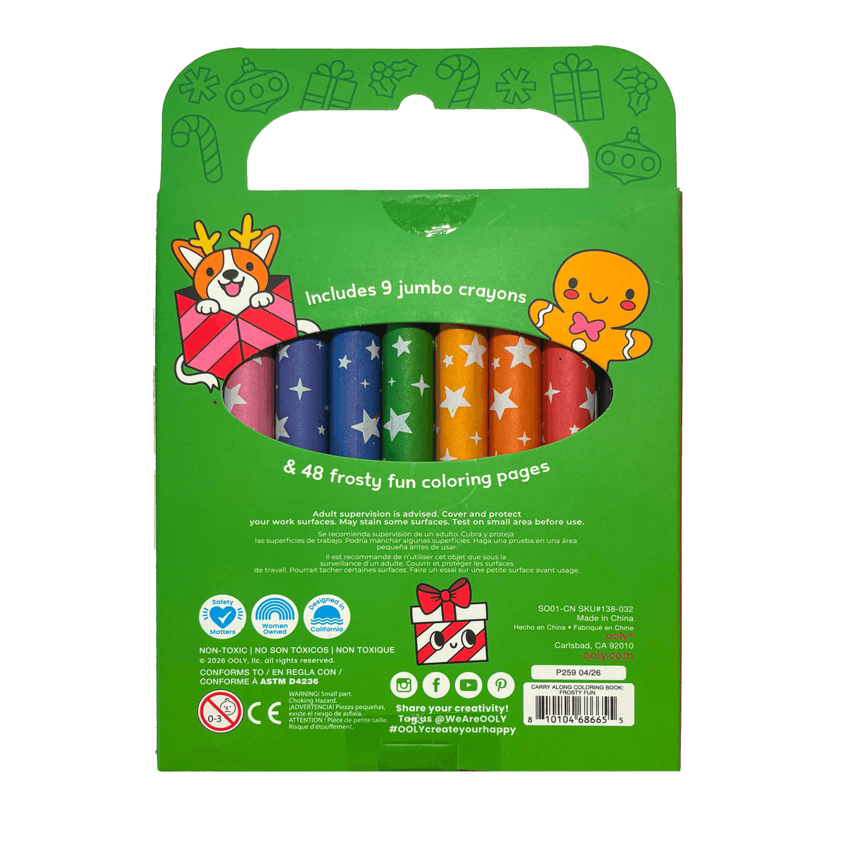 Carry-Along Coloring Book - Frosty Fun