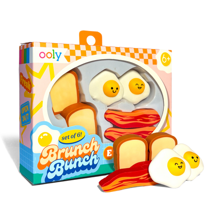 Brunch Bunch Breakfast Erasers