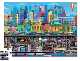 60-Piece Above & Below Puzzle - Big City