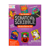 Mini Scratch & Scribble Window Banner Kit - Boo Buddies