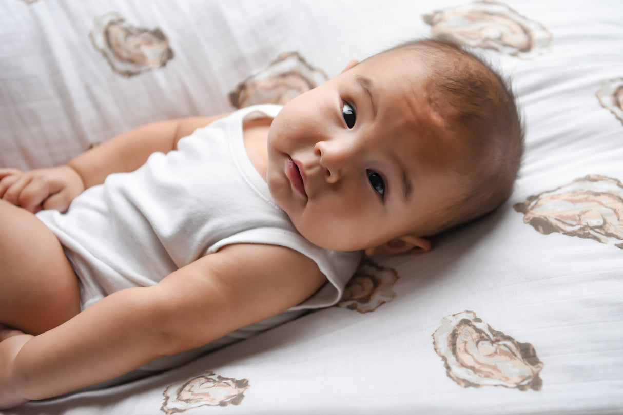 Muslin Swaddle - Oyster