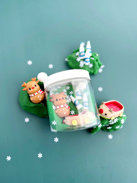 KidDough Mini Dough-to-Go - Reindeer Games