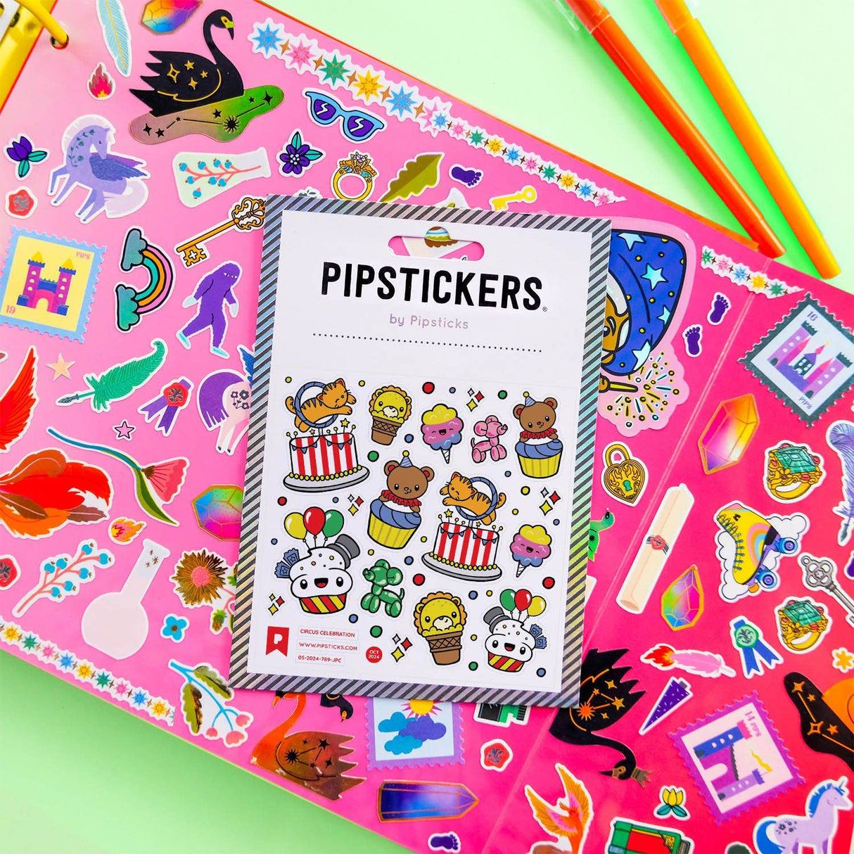 Pipstickers - Circus Celebration