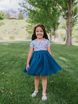 Tutu Dress - Blue Celebration