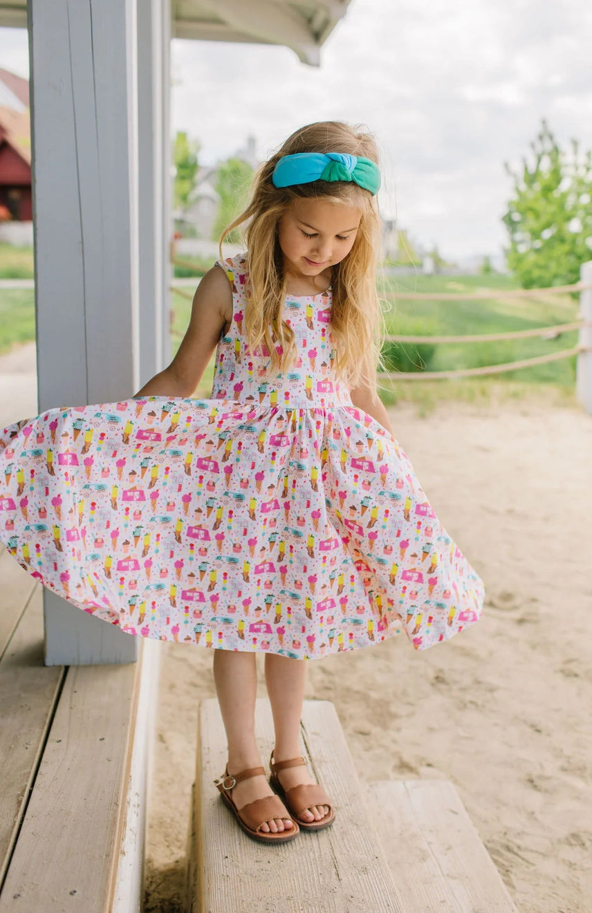Tank Dress - Ice Cream Truck