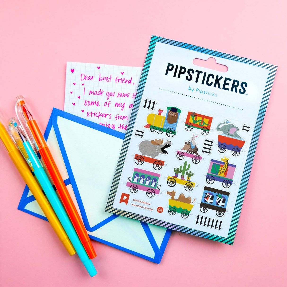 Pipstickers - Critter Caravan