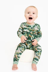 Long Sleeve Pajama Set - National Park