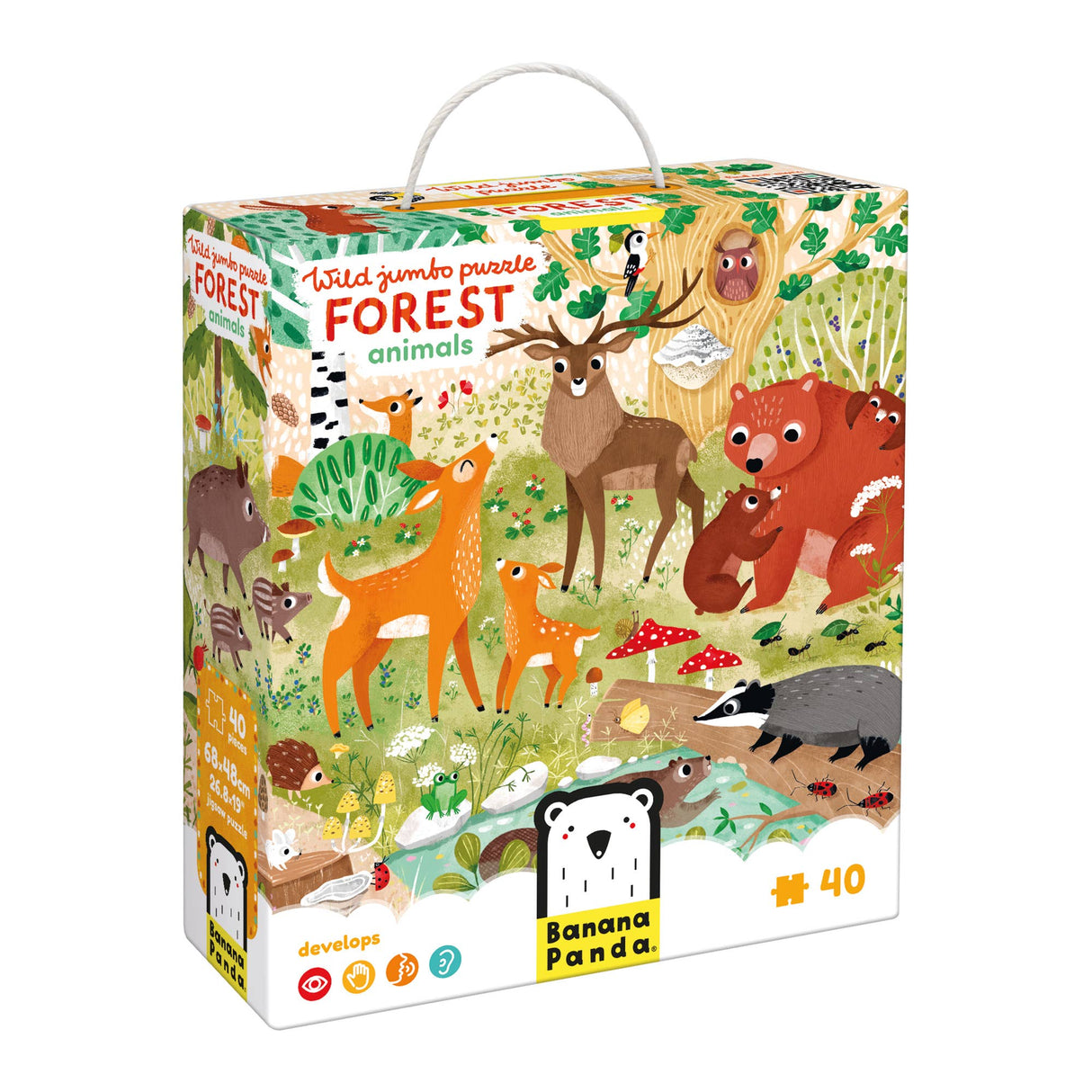 Jumbo Puzzle - Forest Animals