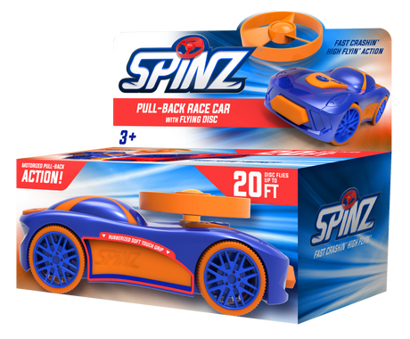 Spinz High Flying Disc Crash & Launch Car