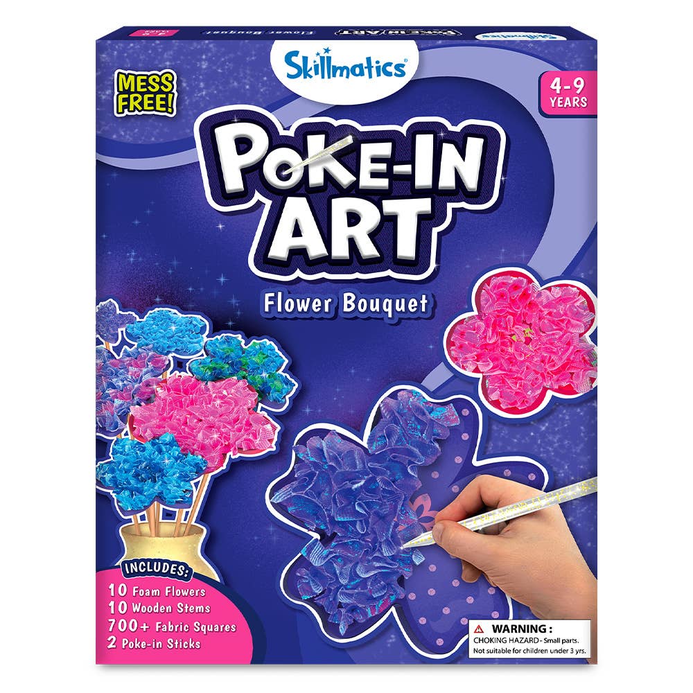 Poke-In Art - Flower Bouquet