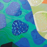 Sticker Sparkle Poster Activity Kit - Dinosaur Land