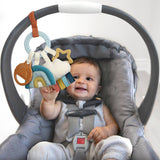 Bitzy Busy Ring Teething Activity Toy - Veggie